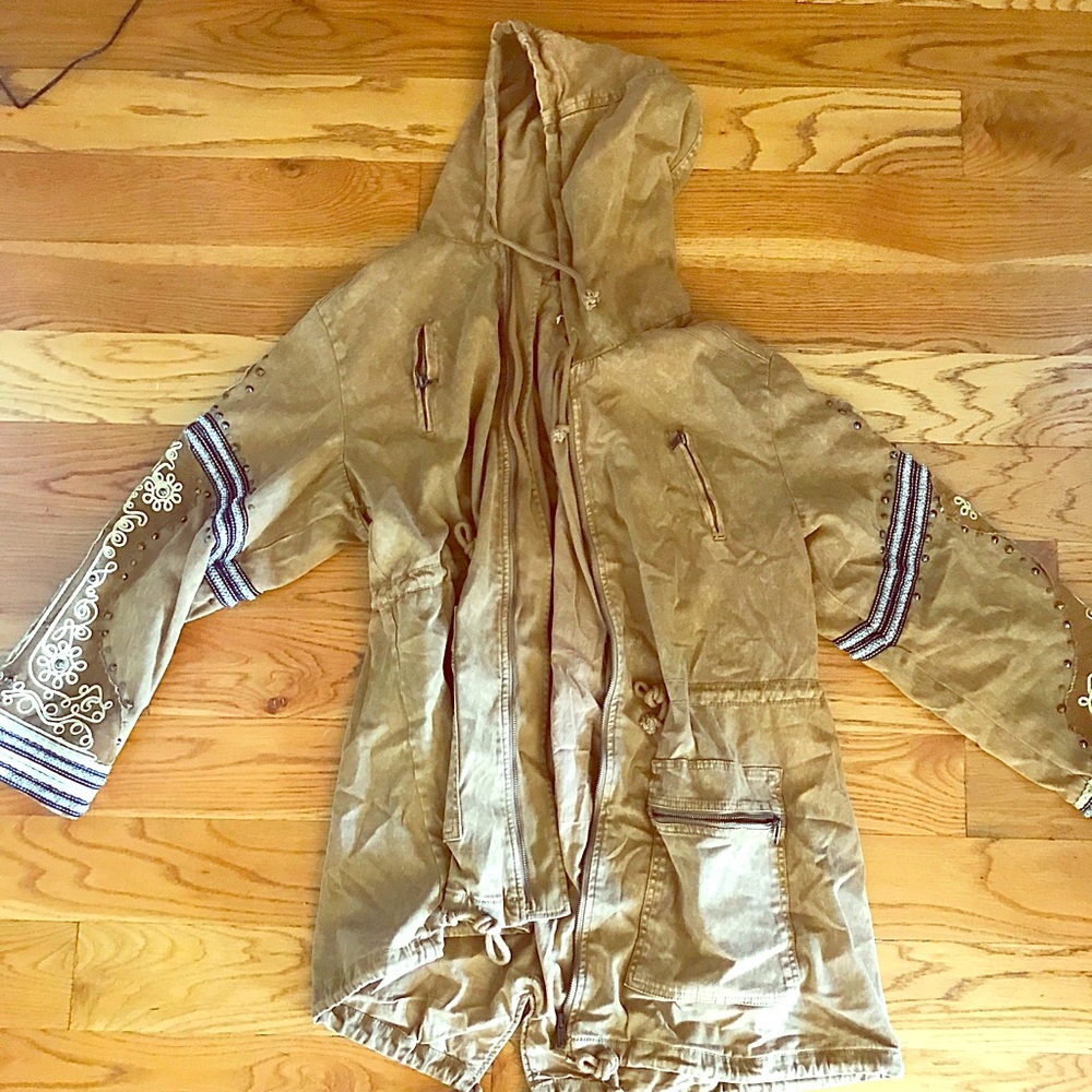 Free People Military Parka